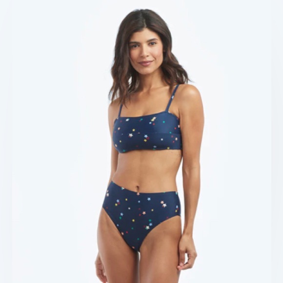 summersalt Other - The Summersalt The High Leg High Rise Bottom - Small Scatter Stars in Deep Sea